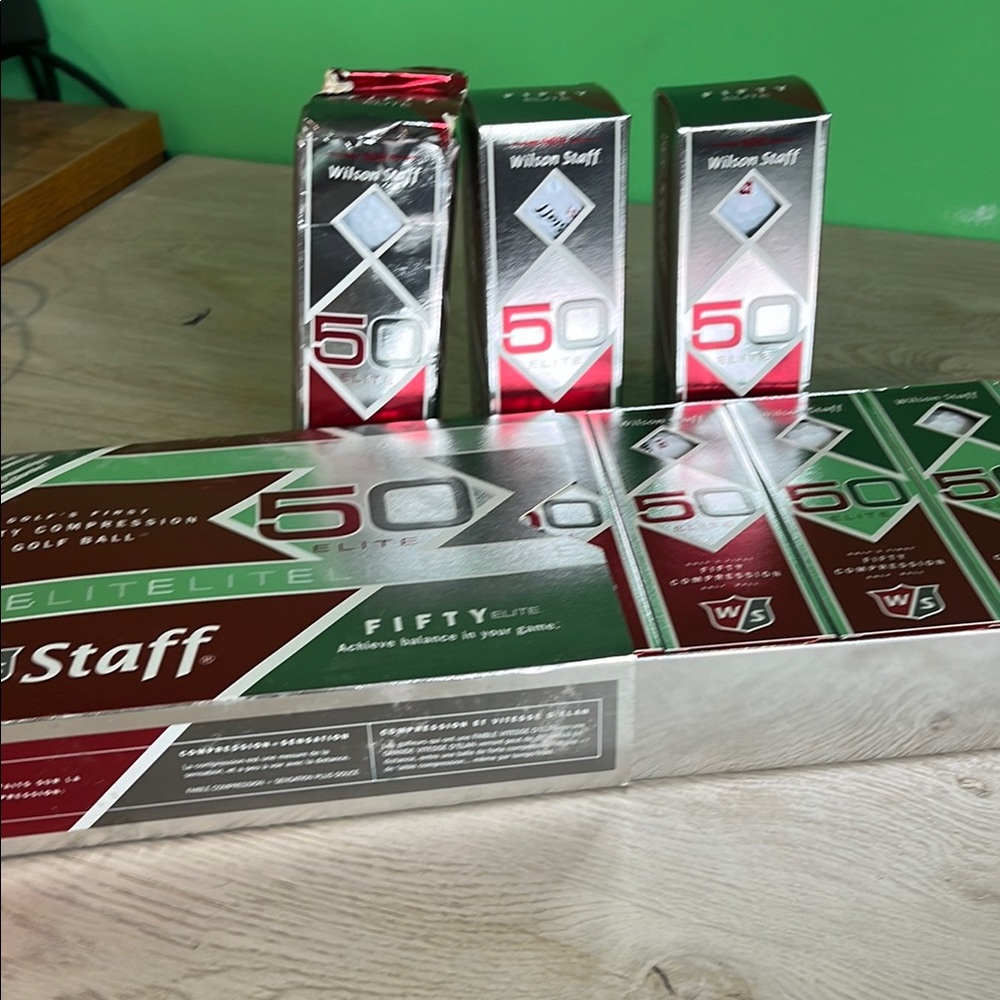 Wilson Staff 50 Elite Golf Balls